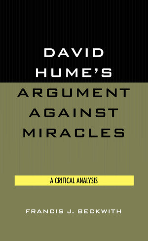 David Hume'S Argument Against Miracles,Used