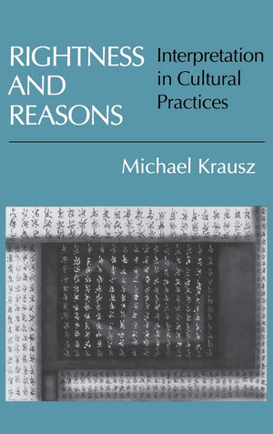 Rightness and Reasons: Interpretation in Cultural Practices,Used