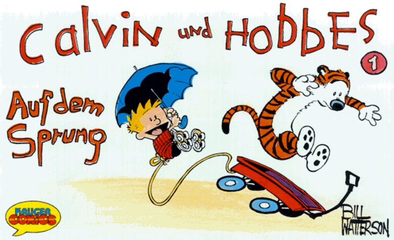 Calvin und Hobbes, Kleinausgabe, Bd.1, Auf dem Sprung,Used