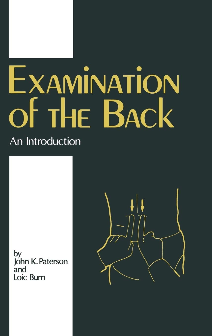 Examination Of The Back  An Introduction,Used