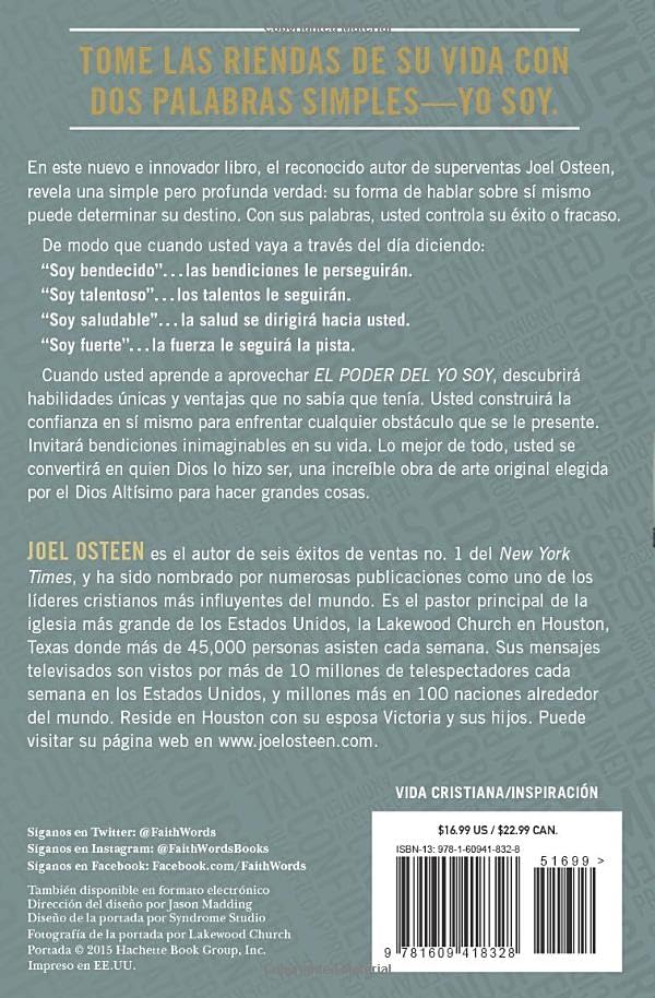 El poder del yo soy (Spanish Edition),New