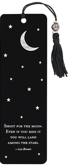 Shoot for the Moon Beaded Bookmark,New