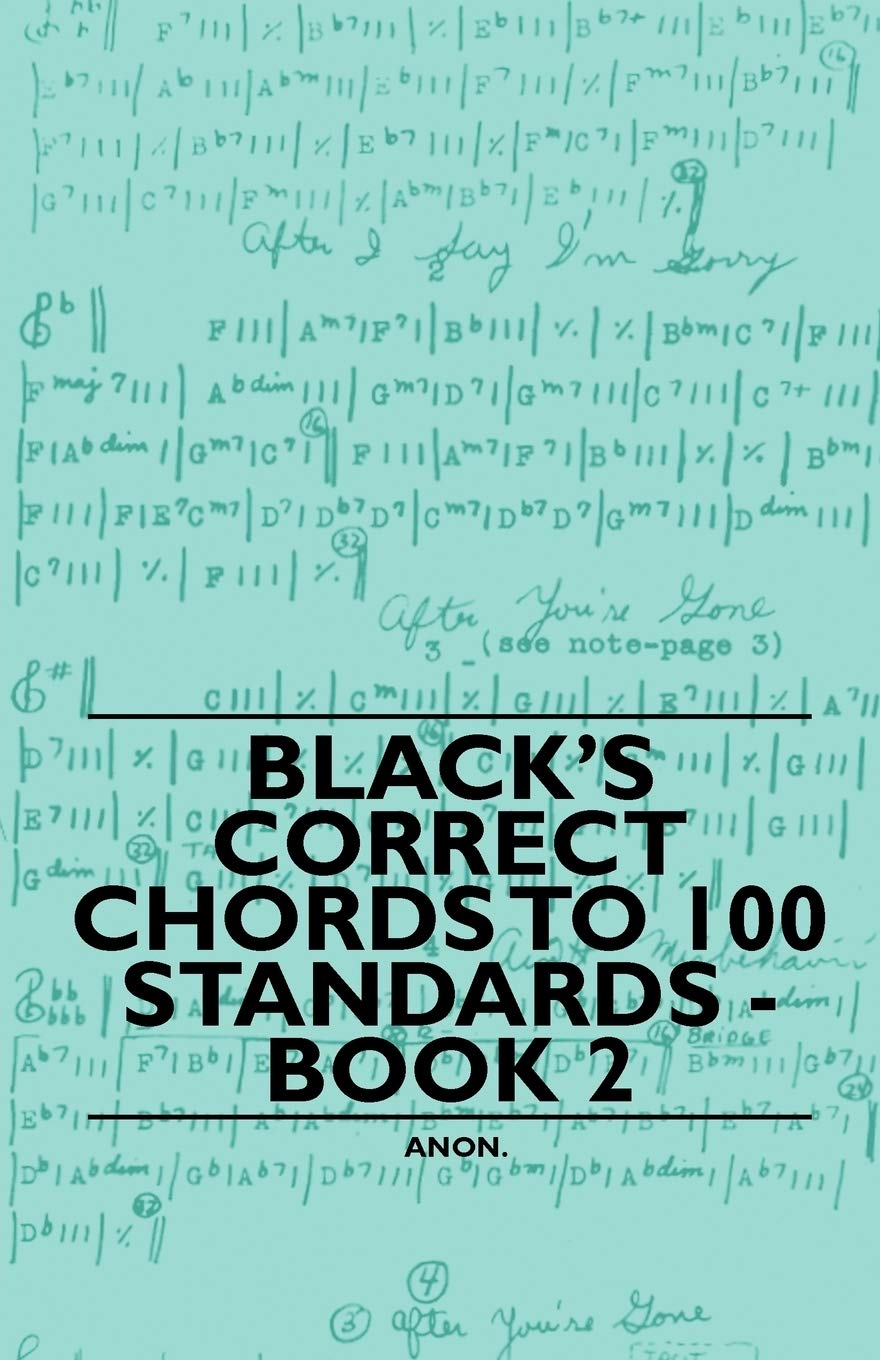 Black'S Correct Chords To 100 Standards  Book 2,Used