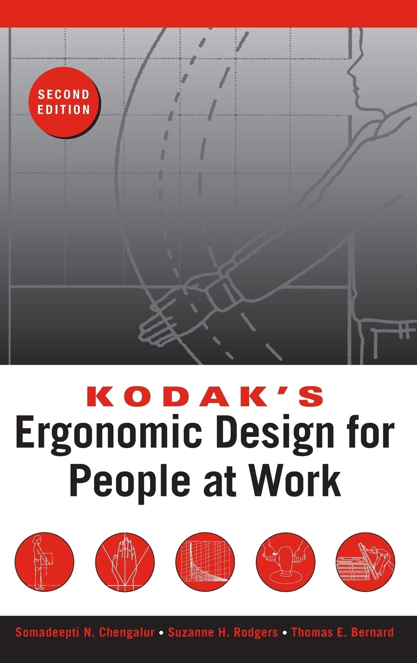 Kodak's Ergonomic Design for People at Work,Used