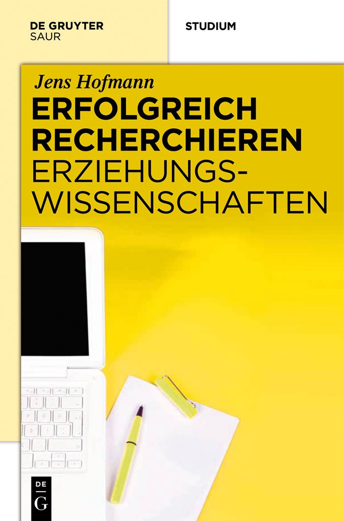 Erfolgreich Recherchieren  Erziehungswissenschaften (German Edition),Used
