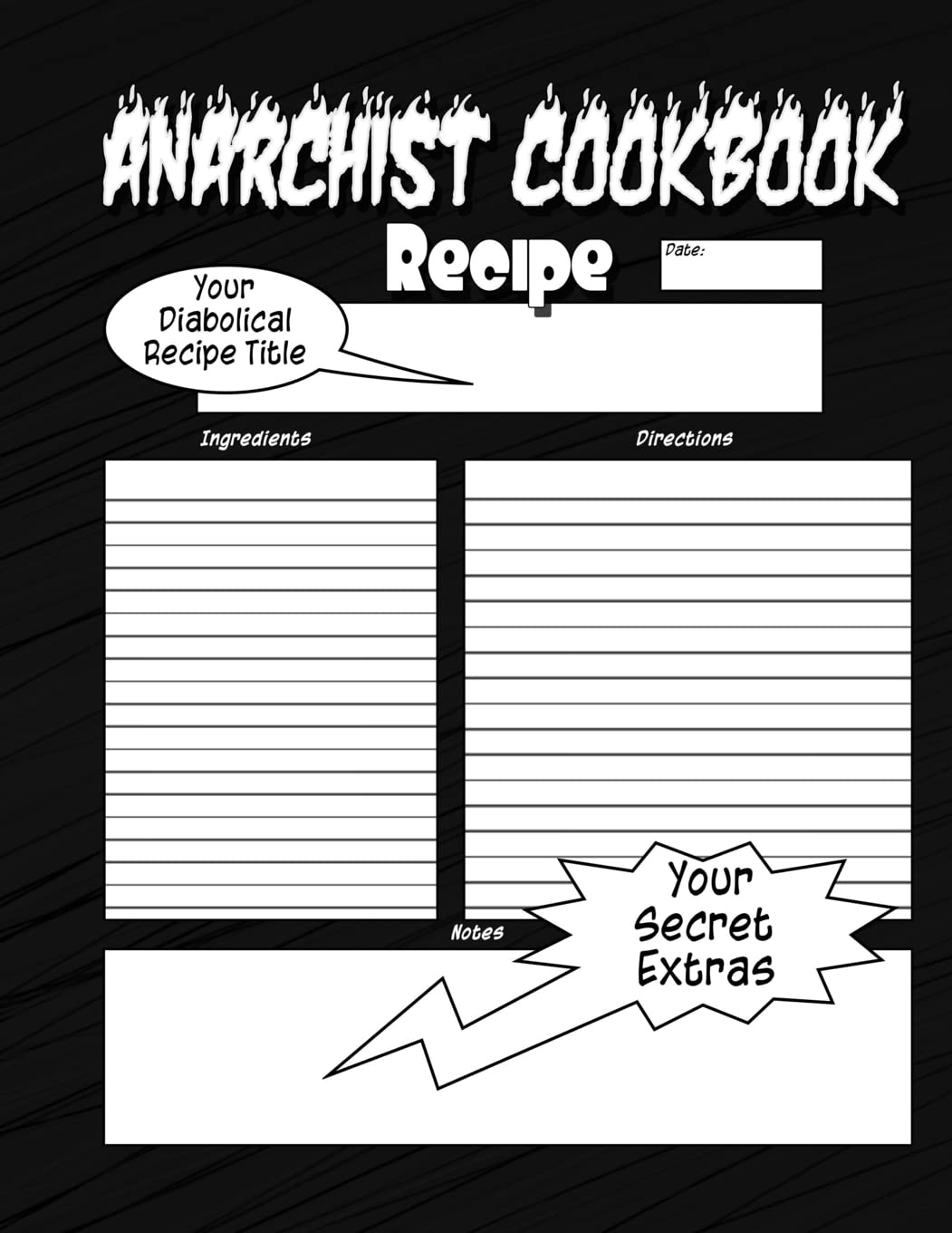 Anarchist Cookbook: The Anarchist Cookbook You Now Want!,New
