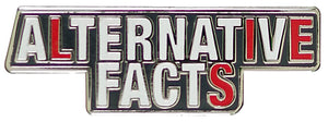 Alternative Facts  Hard Enamel Pin (Cloisonne Pin),Used