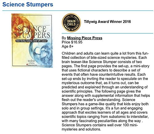 Science Stumpers: BrainBusting Scenarios Solved with Science,Used