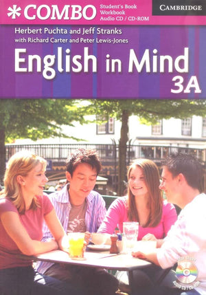 English in Mind Level 3A Combo with Audio CD/CDROM,Used