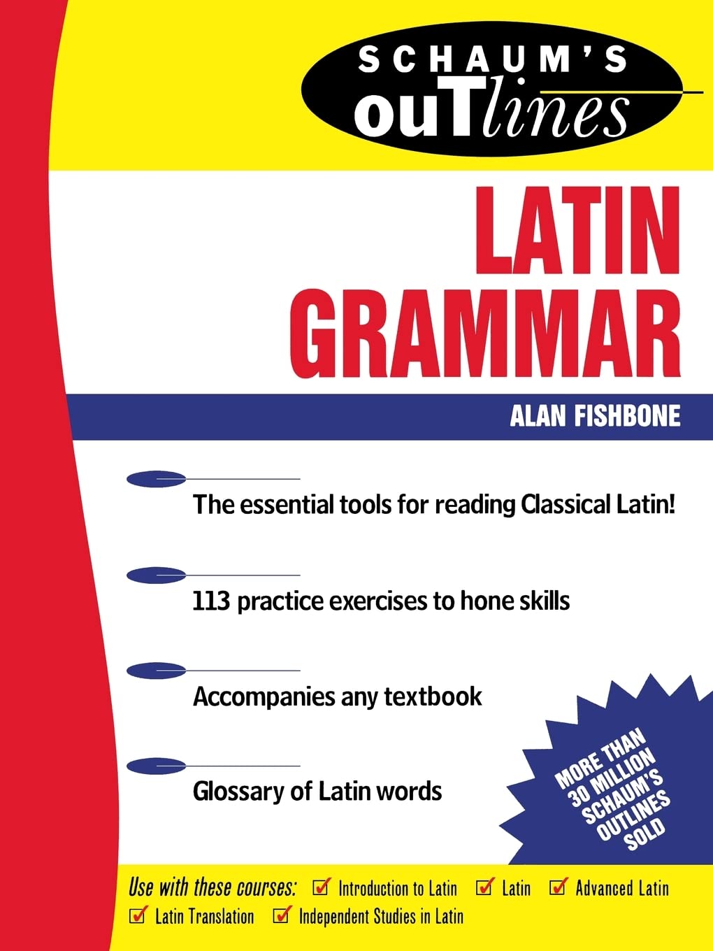 Schaum's Outline of Latin Grammar,Used