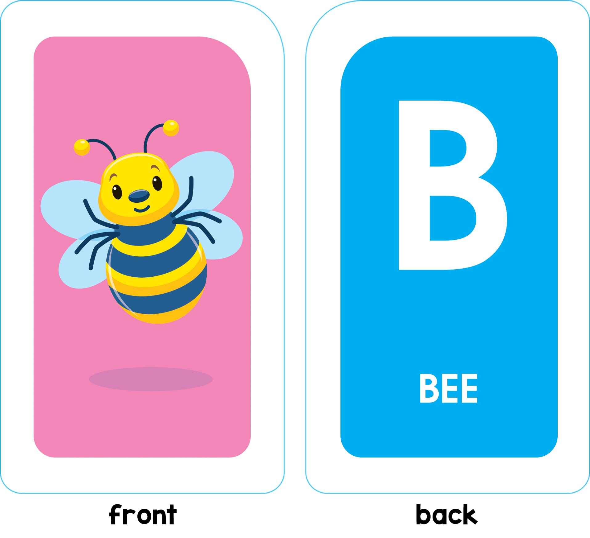 School Zone Alphabet Flash Cards: 56 Cards, Toddler, Preschool, Learn The Abc'S, Letters, Phonics, Colorful & Fun Learning, Ages,Used