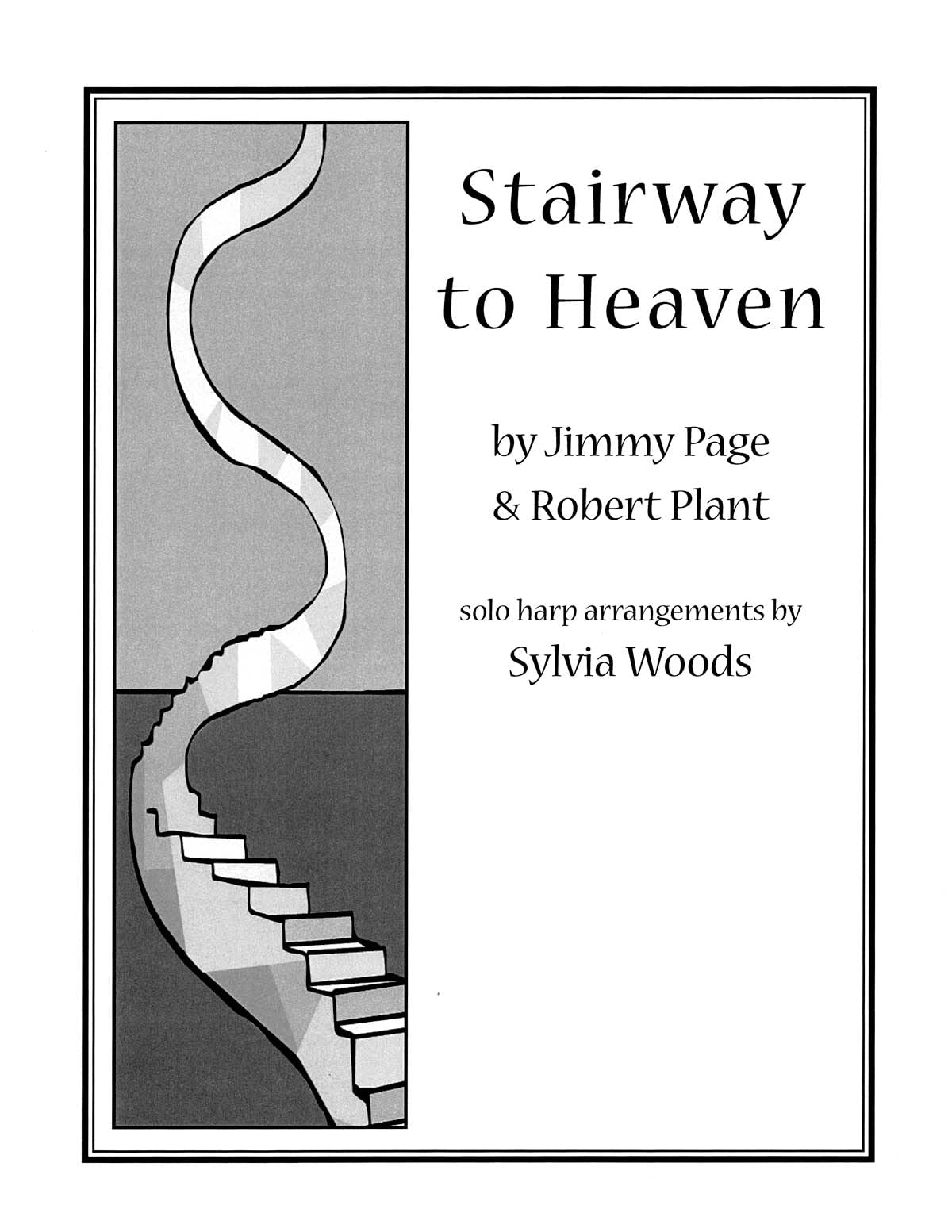 Stairway to Heaven: Arranged for Solo Harp,Used