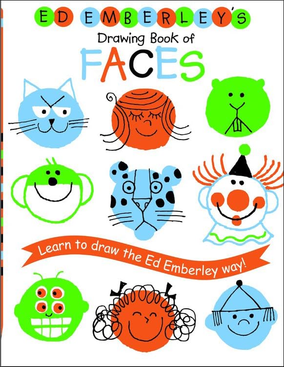 Ed Emberley's Drawing Book of Faces (Ed Emberley Drawing Books),New