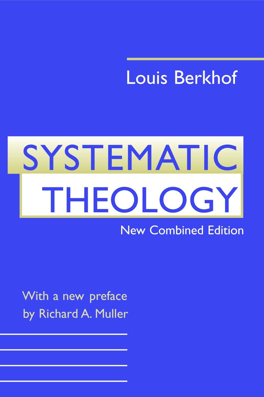 Systematic Theology,Used