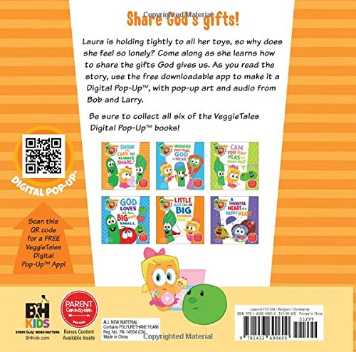 VeggieTales: Show You Care and Always Share, a Digital PopUp Book (padded),Used
