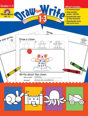 Draw...Then Write, Grades 13,Used