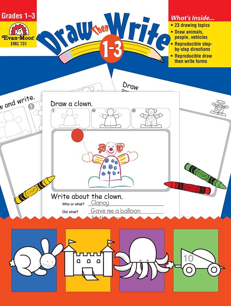 Draw...Then Write, Grades 13,Used