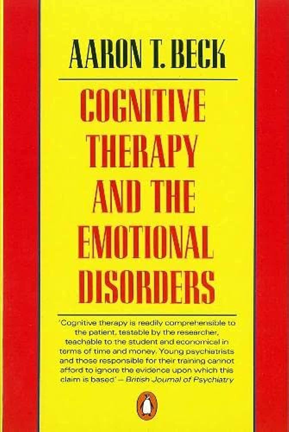 Cognitive Therapy and the Emotional Disorders,Used