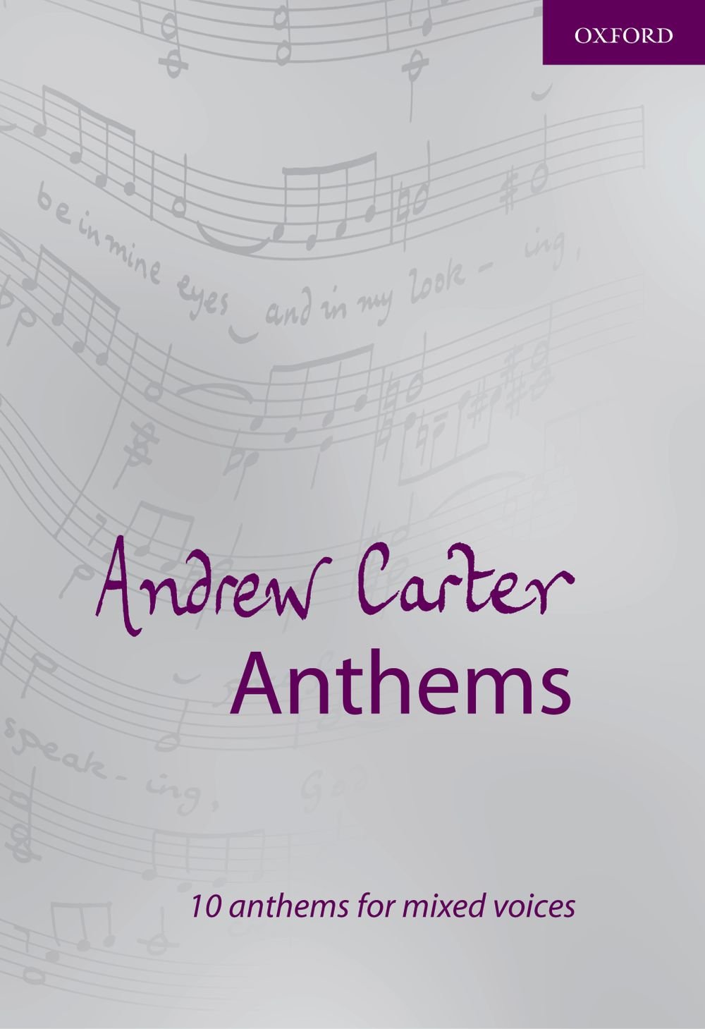 Andrew Carter Anthems (Composer Anthem Collections),Used