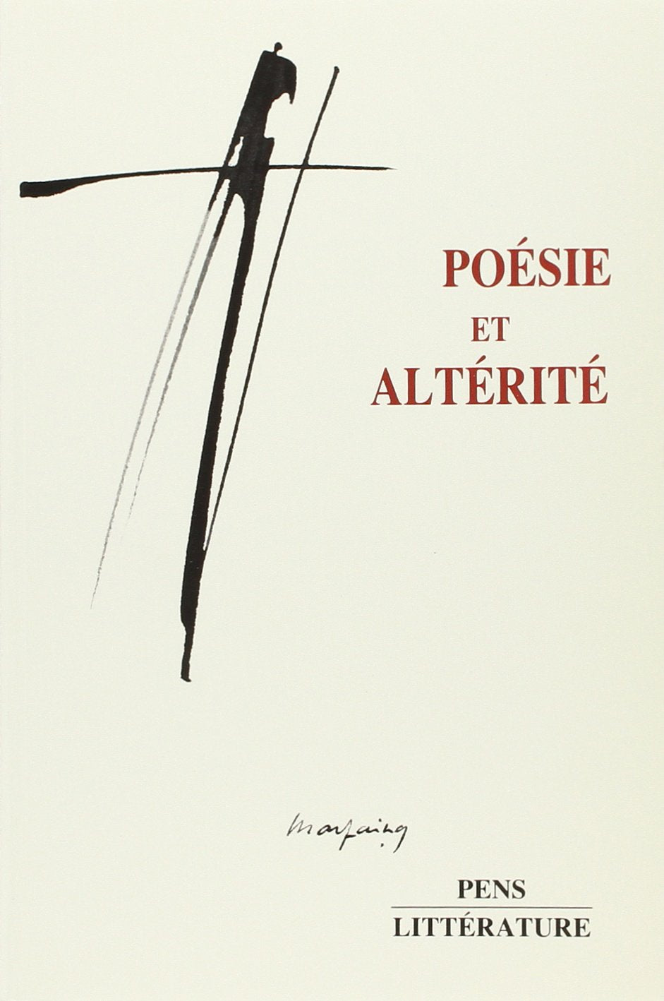 Posie et Alterite,Used