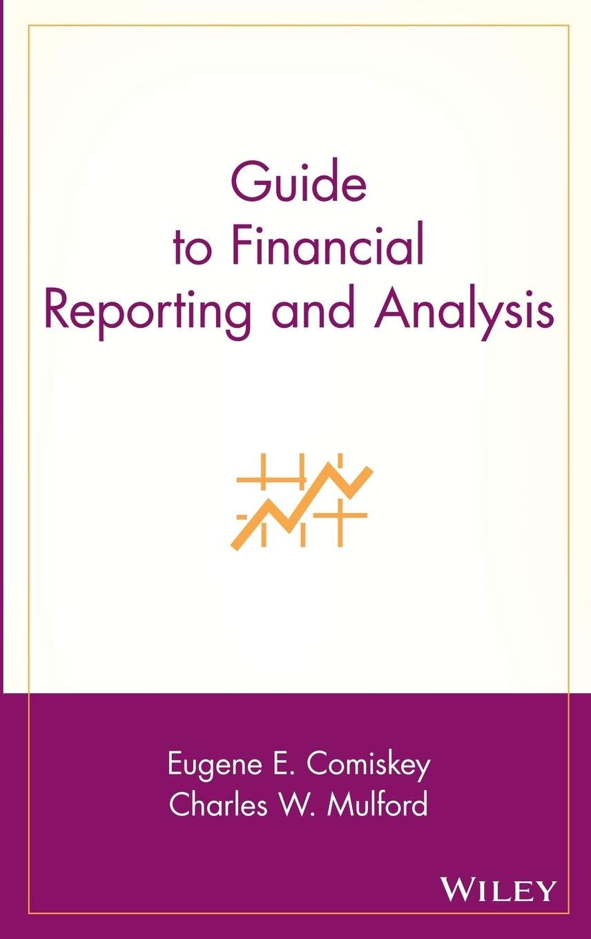 Guide to Financial Reporting and Analysis,New
