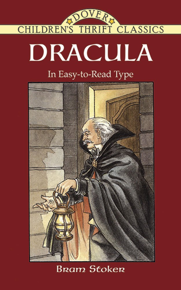 Dracula: In Easytoread Type (Dover Children'S Thrift Classics),Used