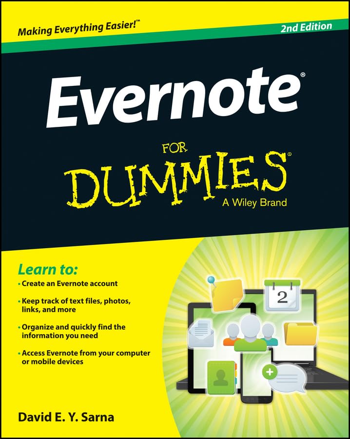 Evernote For Dummies, 2Nd Edition