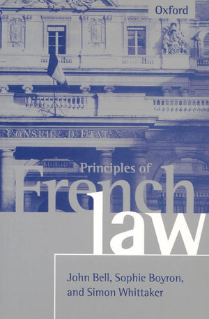 Principles of French Law,Used