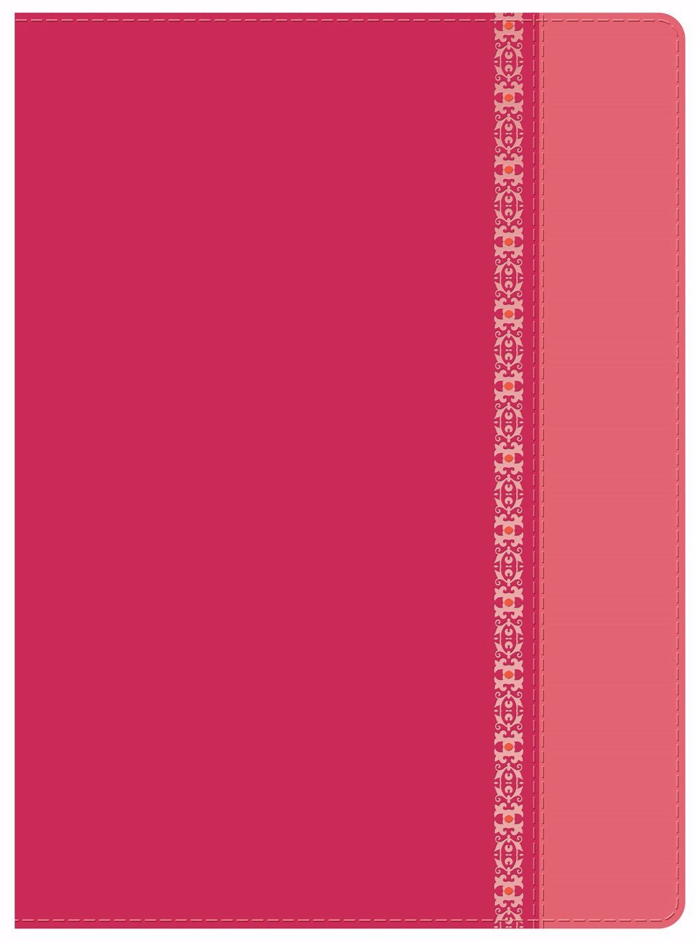 RVR 1960 Biblia de Estudio Holman, fucsia/rosado con filigrana smil piel (Spanish Edition)