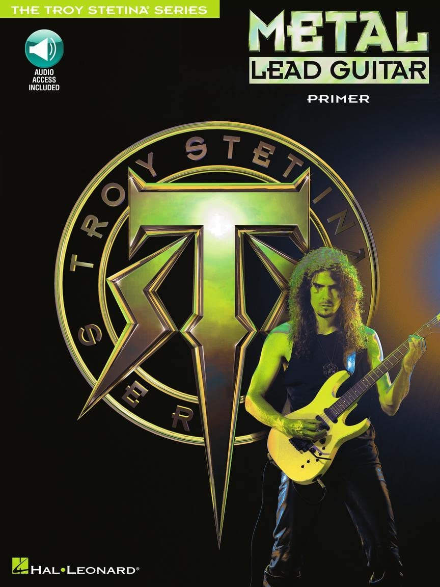 Metal Lead Guitar Primer Book/Online Audio (Troy Stetina),Used
