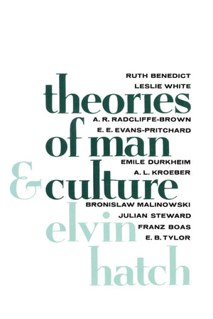 Theories Of Man And Culture,New