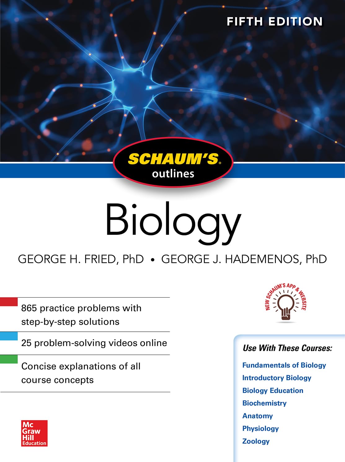 Schaum's Outline of Biology, Fifth Edition,Used