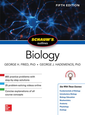 Schaum's Outline of Biology, Fifth Edition,Used