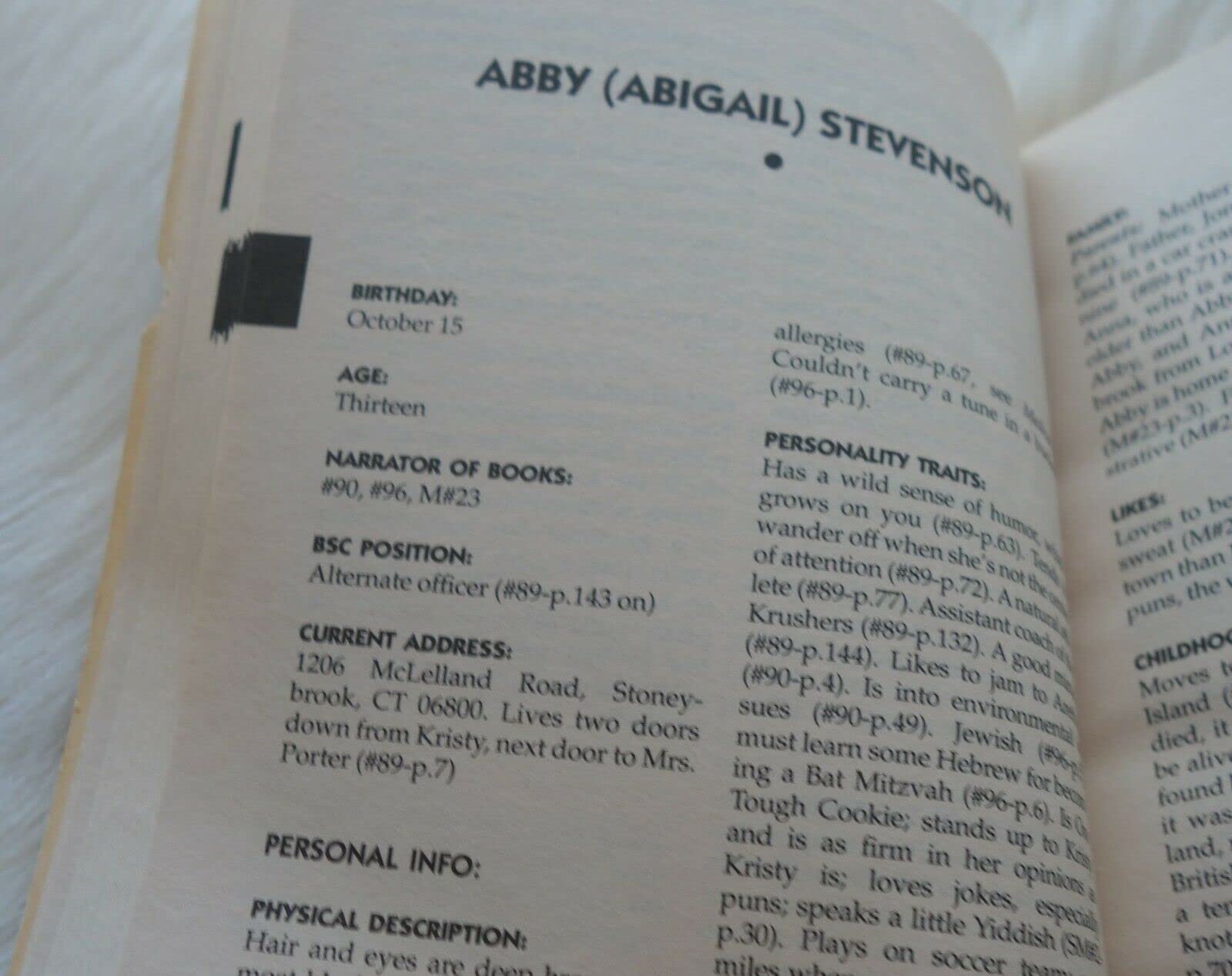 The Complete Guide To The Babysitters Club (Babysitters Club Portrait Collection),New