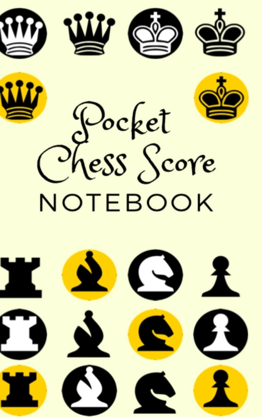 Pocket Chess Score Notebook,Used