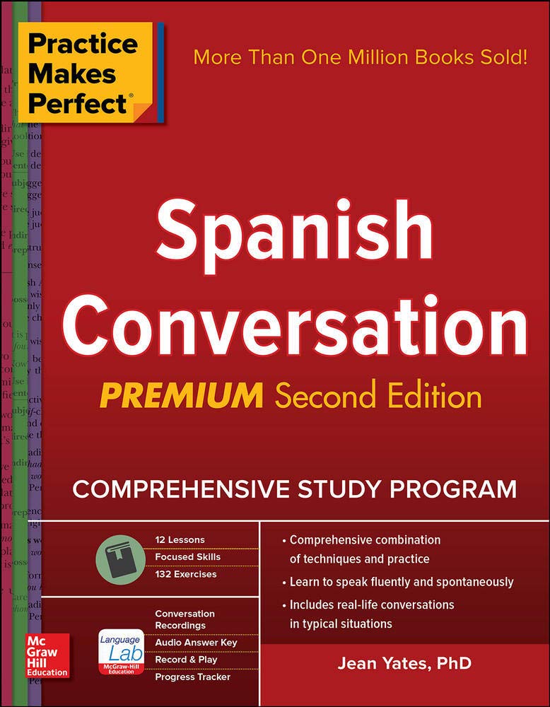 Practice Makes Perfect: Spanish Conversation, Premium Second Edition,Used