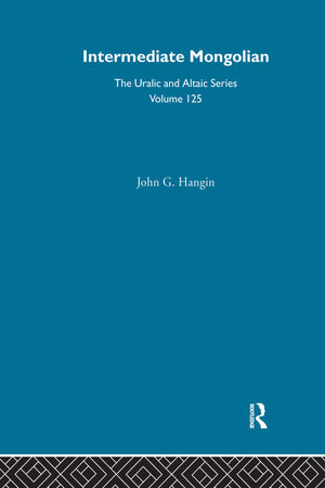 Intermediate Mongolian (Uralic and Altaic)