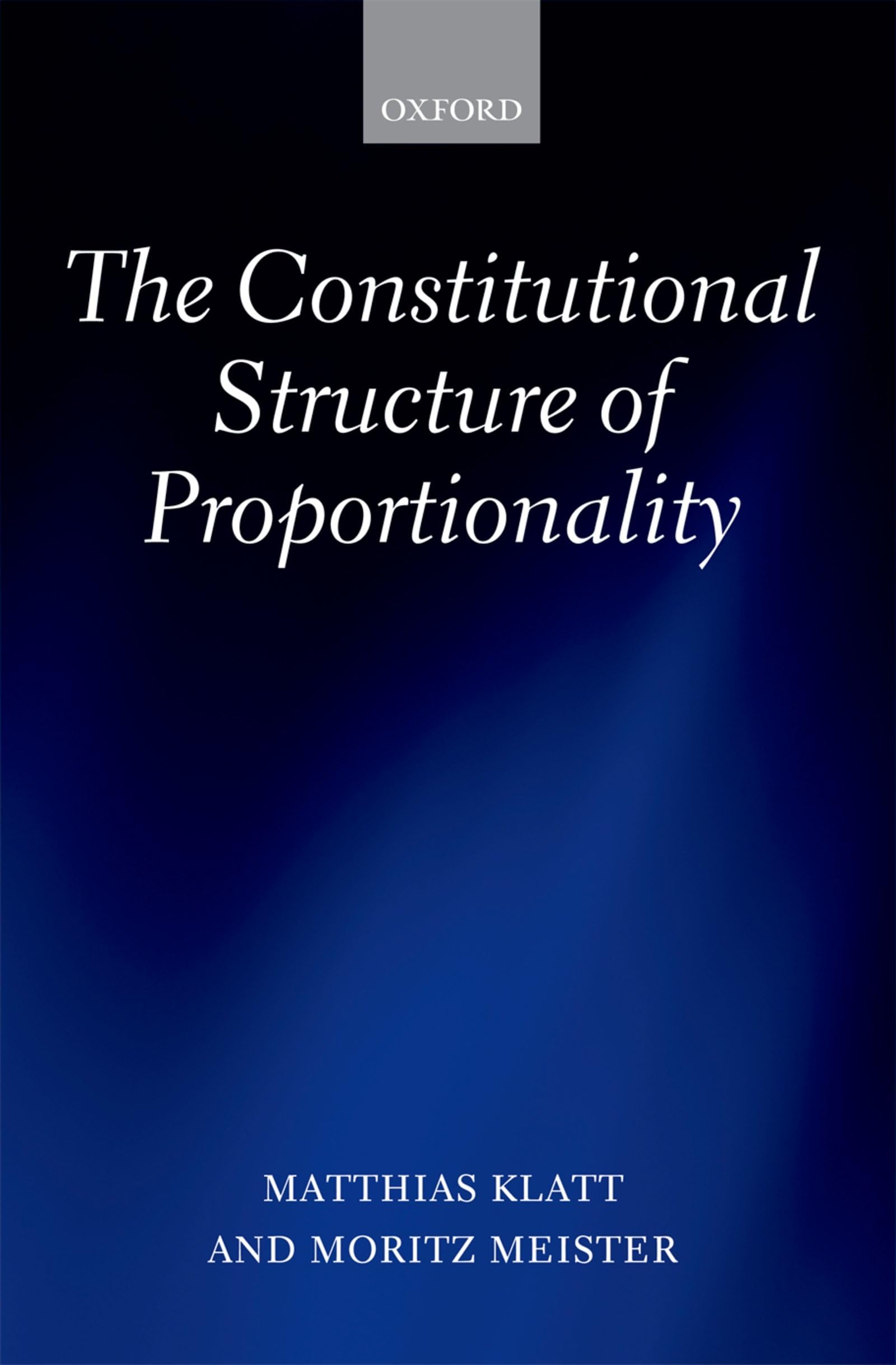 The Constitutional Structure of Proportionality,Used