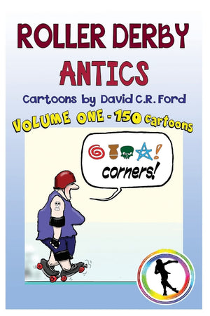 Roller Derby Antics, Volume One Cartoons,Used