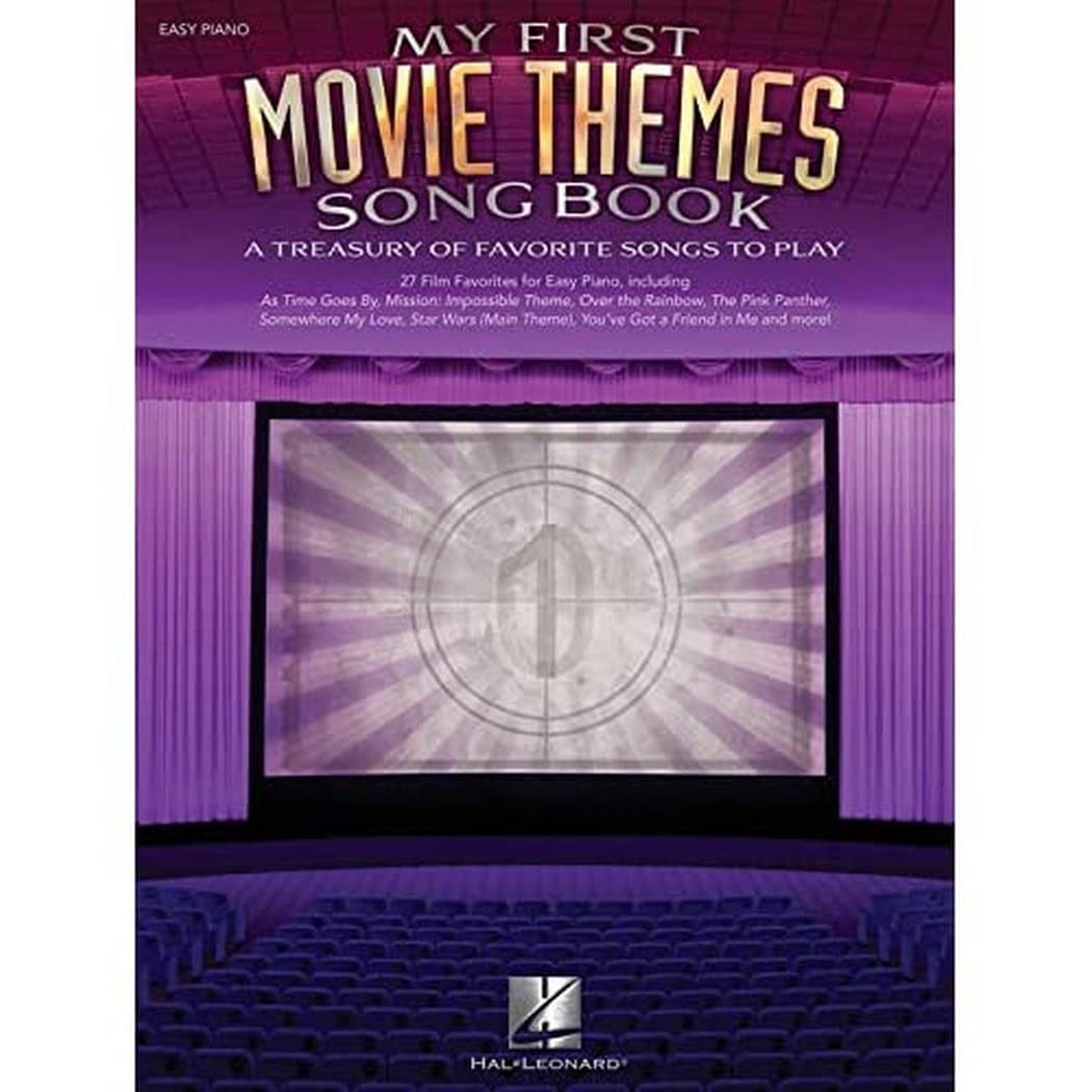 My First Movie Themes Song Book: A Treasury of Favorite Songs to Play,Used