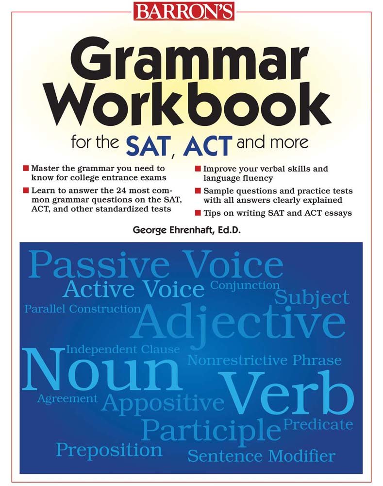 Grammar Workbook for the SAT, ACT, and More,Used