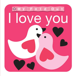 My Fold Out Books I Love You,Used