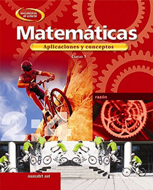 Mathematics: Applications And Concepts, Course 1, Spanish Student Edition,Used