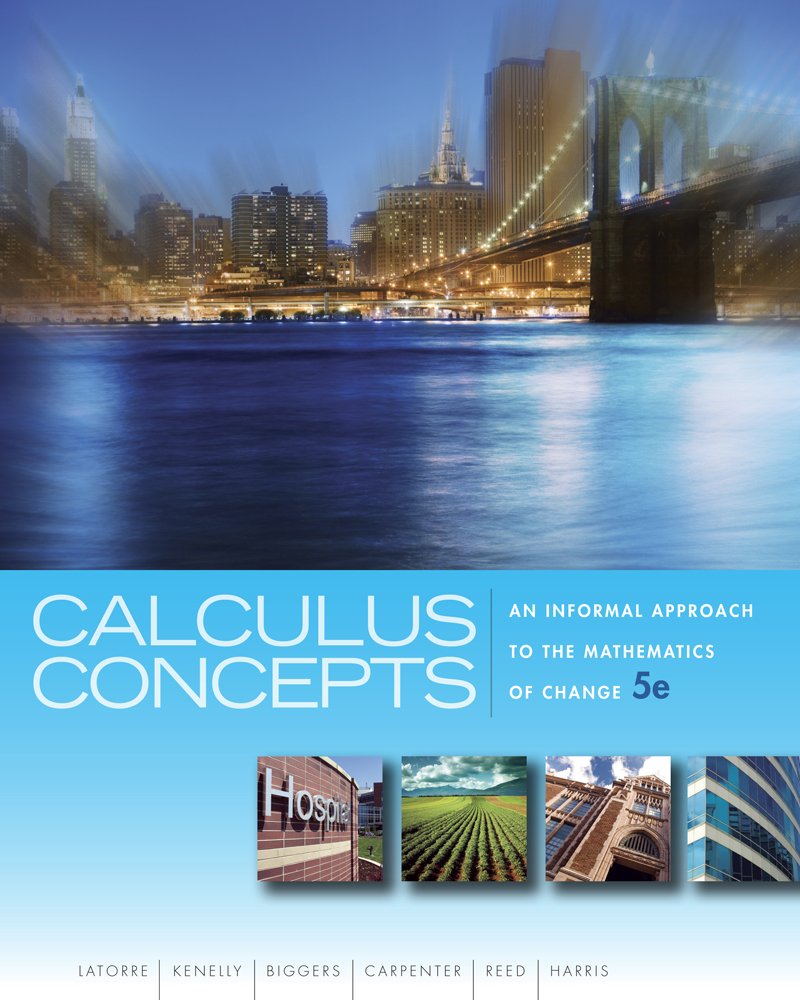 Calculus Concepts: An Informal Approach to the Mathematics of Change (Textbooks Available with Cengage Youbook),New