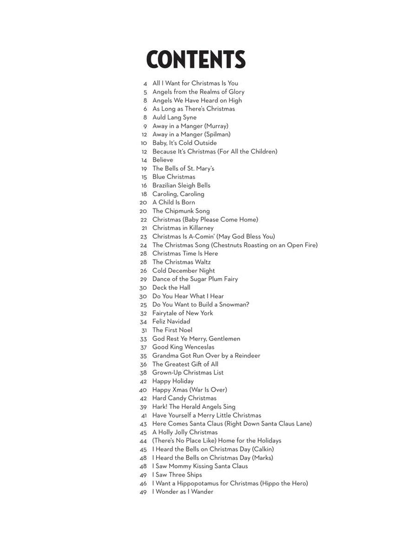 101 Christmas Songs: for Alto Sax,New
