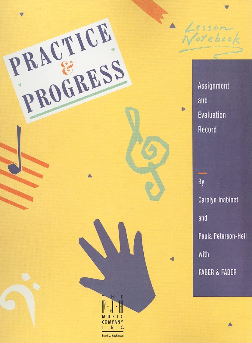 Practice & Progress Lesson Notebook,Used