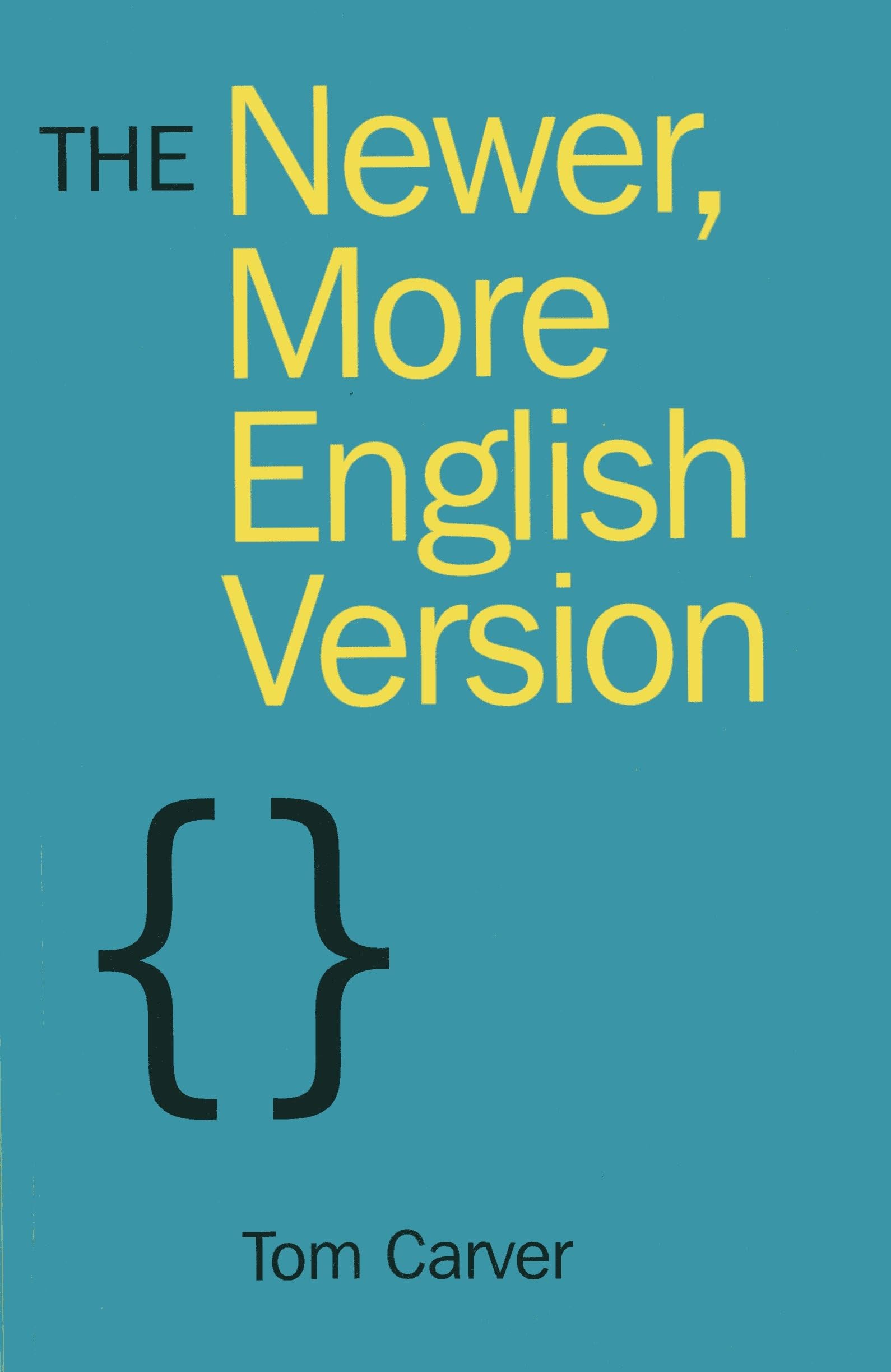 The Newer, More English Version,Used