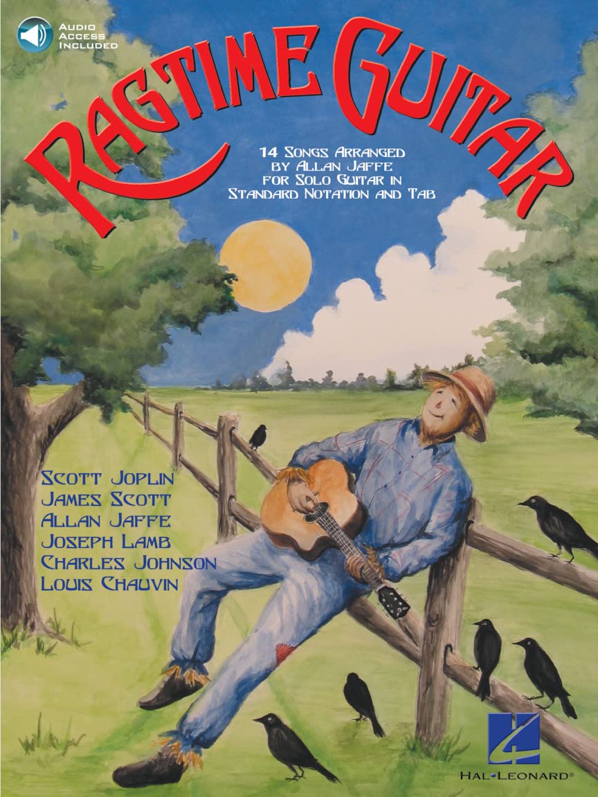 Ragtime Guitar: 14 Songs Arranged for Solo Guitar,Used