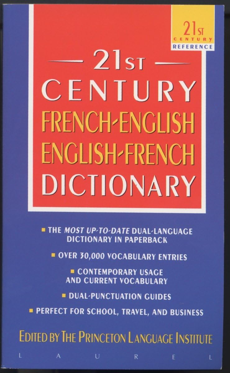 The 21st Century FrenchEnglish EnglishFrench Dictionary (21st Century Reference),Used