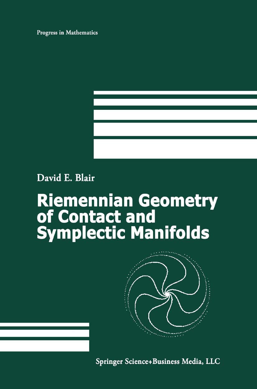 Riemannian Geometry of Contact and Symplectic Manifolds,Used